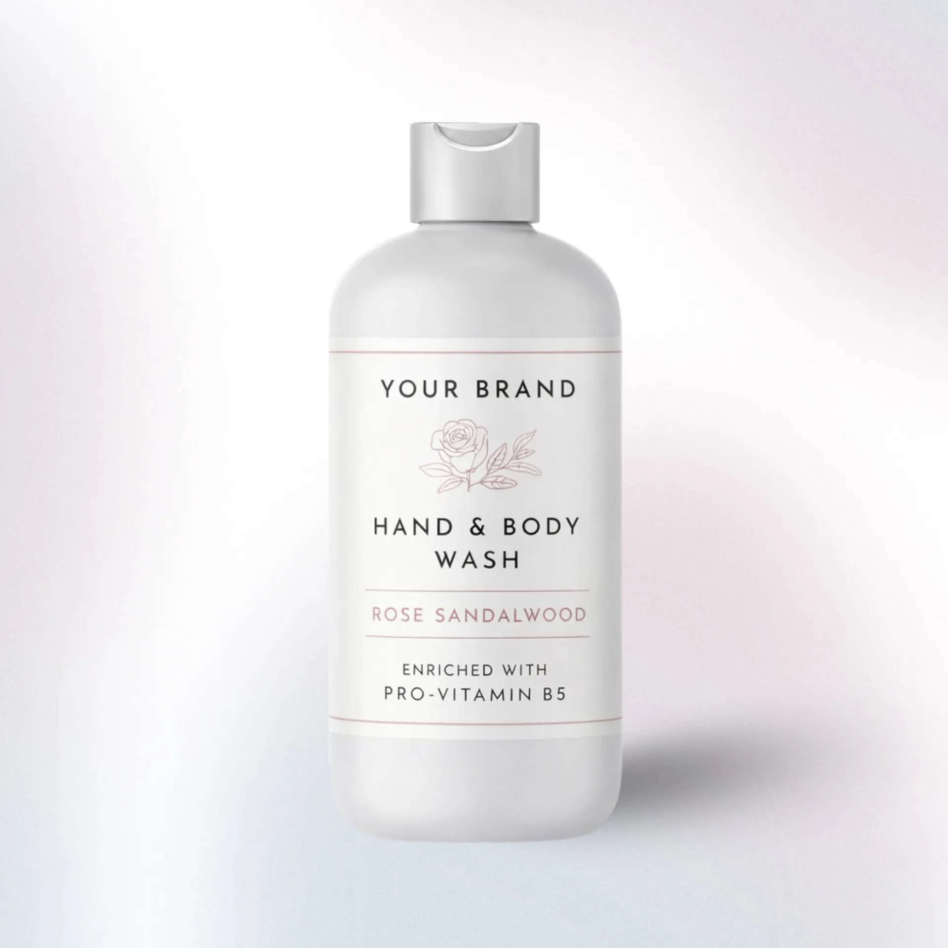 Hand & Body Wash Rose Sandalwood