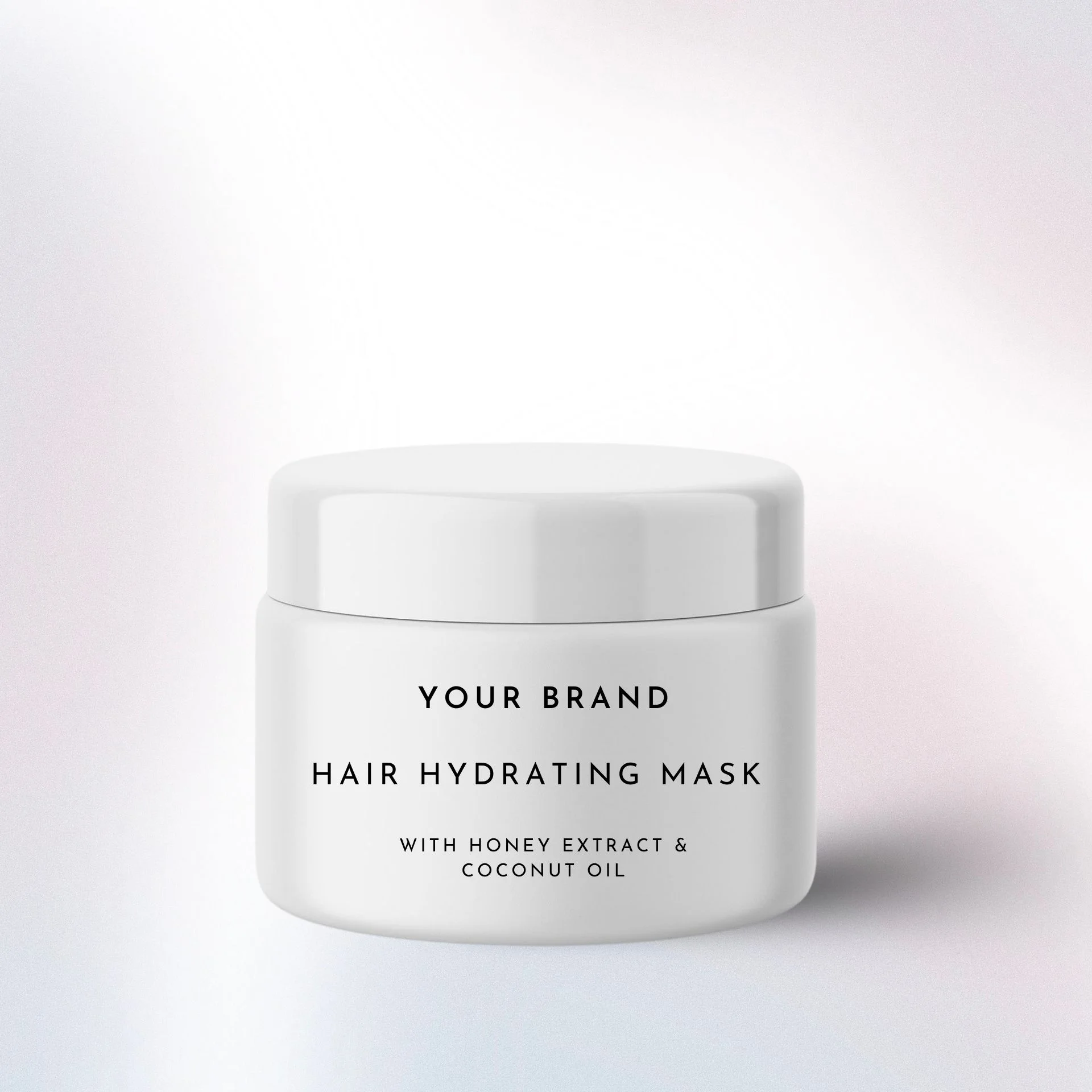 Hydrating Hair Mask with Honey Extract & Coconut Oil